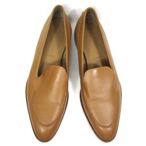 Everlane Like New Womens Size 9 M The Modern Loafer Carmel Khaki Brown Leather